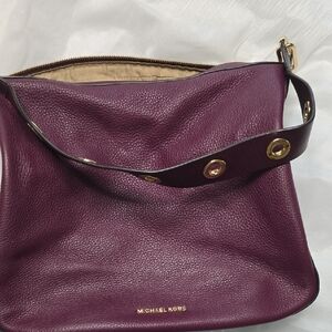 Michael Kors Dark Purple Shoulder Bag